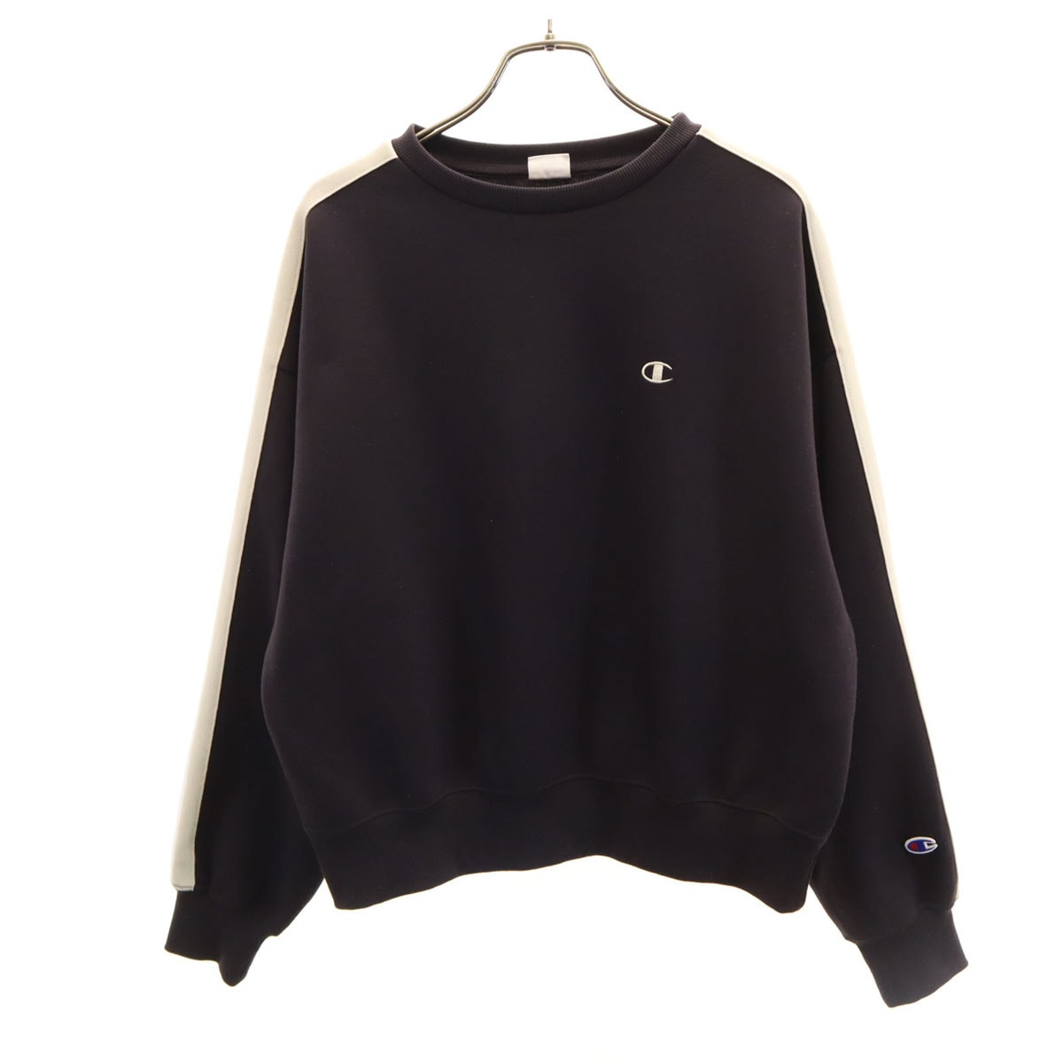 Champion チャンピオン 長袖 アンクル丈 トレーナー M ネイビー