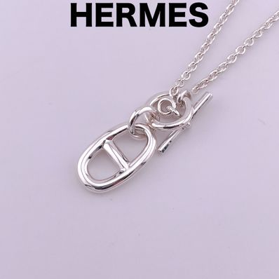 Hermes Chaine D'ancre SV925 Necklace "Silver"