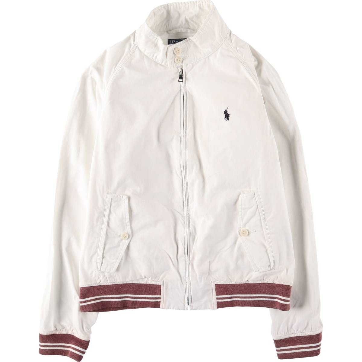 古着 ラルフローレン Ralph Lauren POLO by Ralph Lauren ハリントンジャケット スイングトップ メンズM相当/eaa610397
