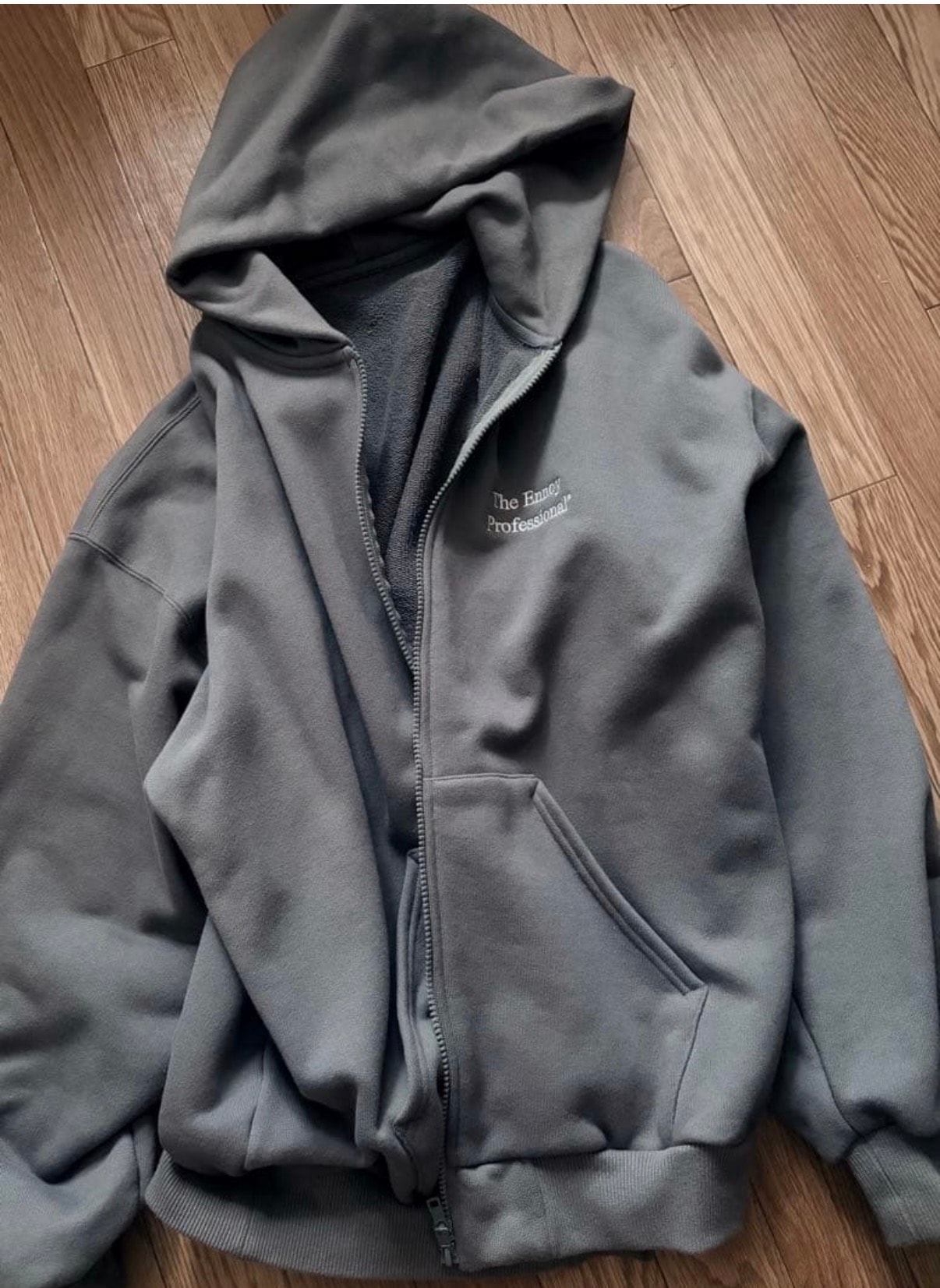 ENNOY Double Zip Hoodie "Gray"