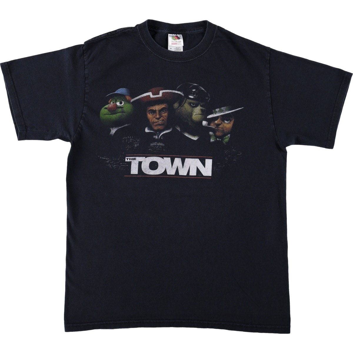 古着 フルーツオブザルーム FRUIT OF THE LOOM HEAVY cotton HD THE TOWN ザタウン 映画 ムービーTシャツ メンズM相当/eaa665026
