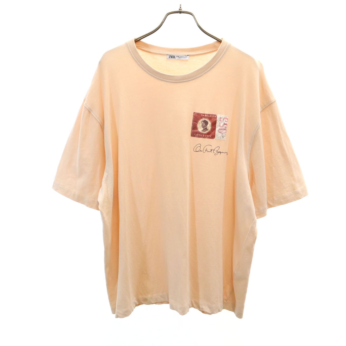 ZARA ザラ 半袖 Tシャツ XL ピンク
