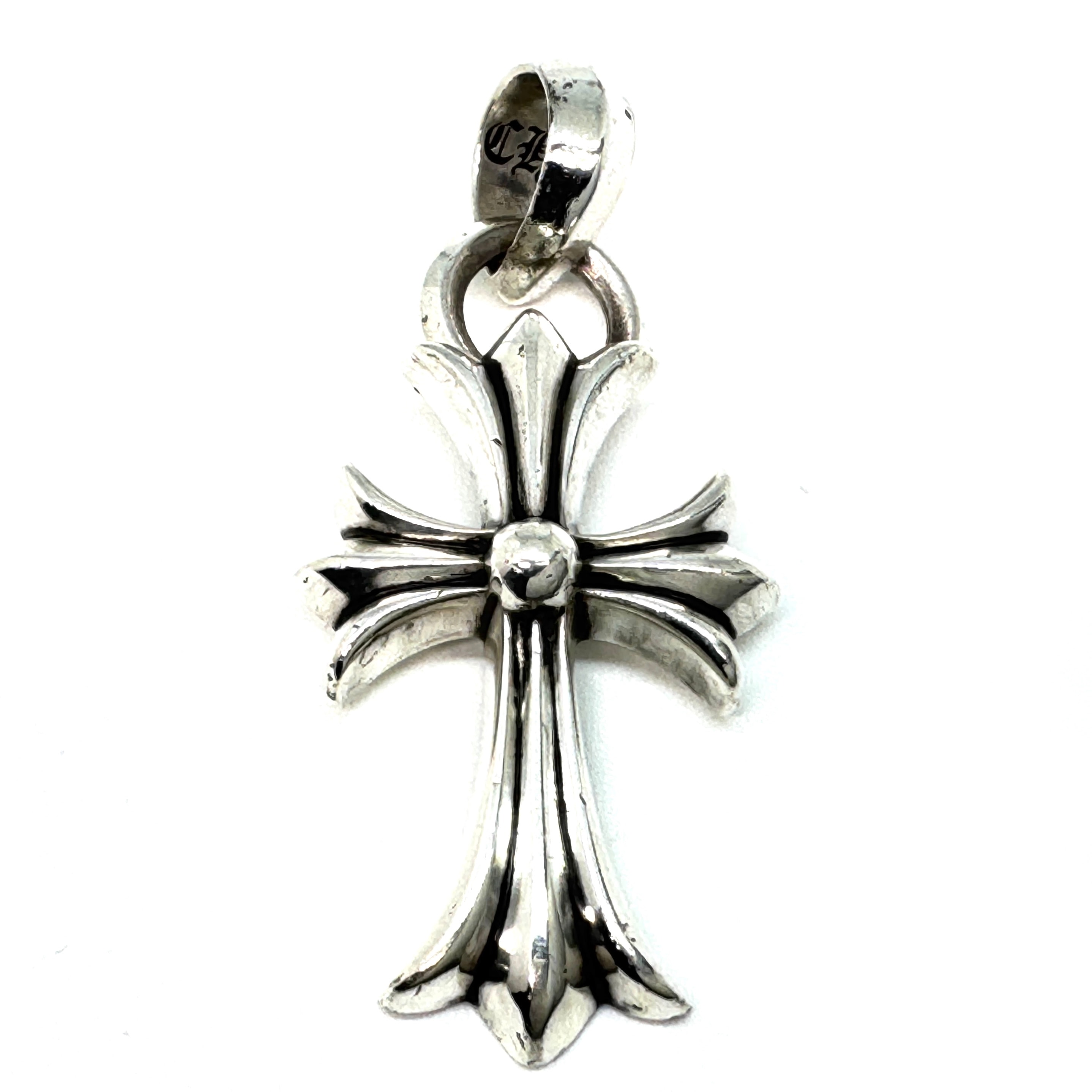 Chrome Hearts CH Cross Small W Bale "Silver"