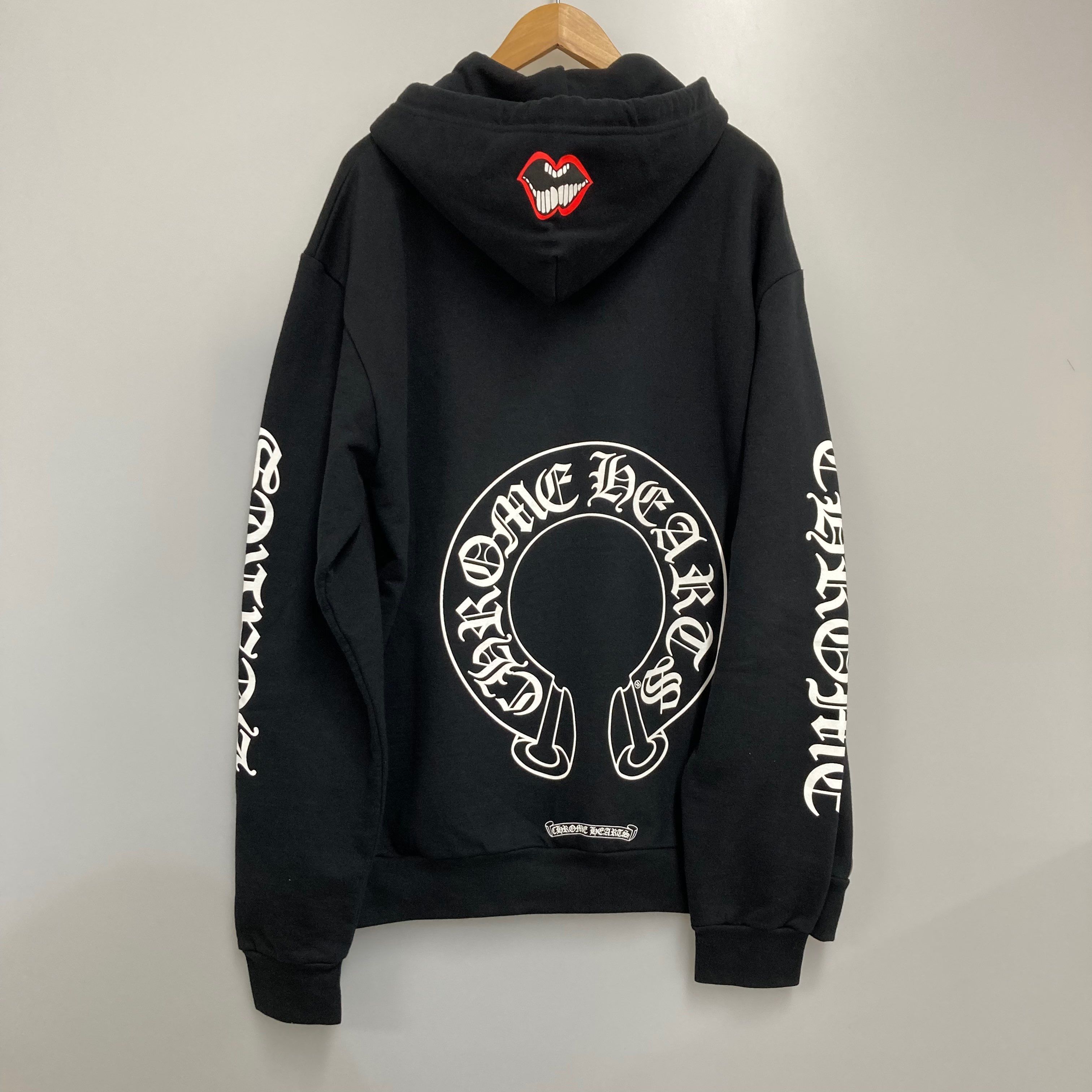 Chrome Hearts Matty Boy Chomper Horseshoe Hoodie "Black"