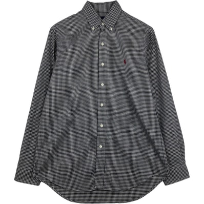 古着 ラルフローレン Ralph Lauren 長袖 ボタンダウンチェックシャツ メンズM相当/eaa643461