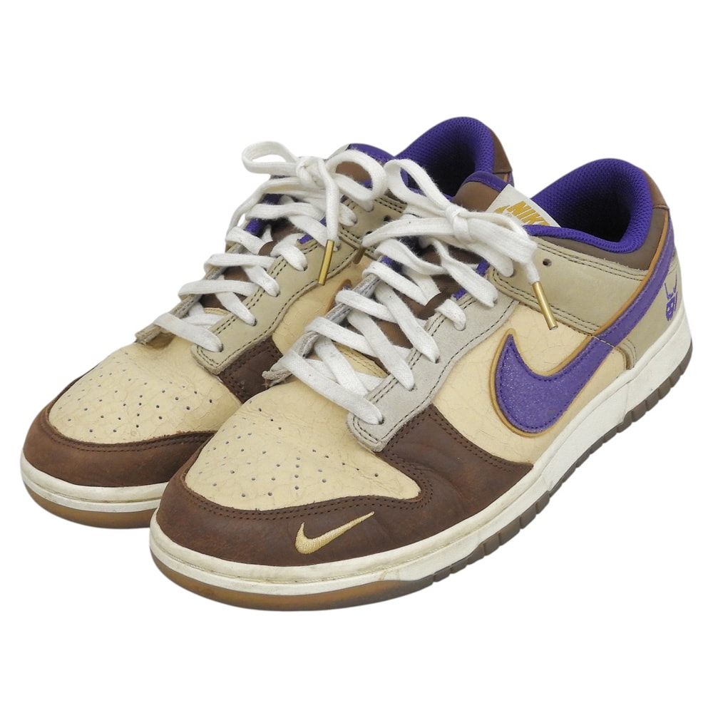 ナイキ 美品 DUNK LOW Setsubun ローカットスニーカー シューズ メンズ ブラウン系 28cm DQ5009-268 10(US)