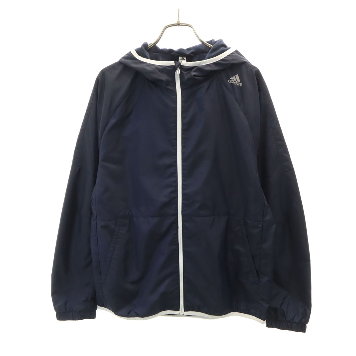 adidas アディダス トレーニング ウインドブレーカー OT ネイビー 裏トリコット