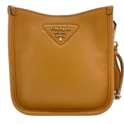 プラダ PRADA ヴィッテロダイノソフト ショルダーバッグ レザー【中古】