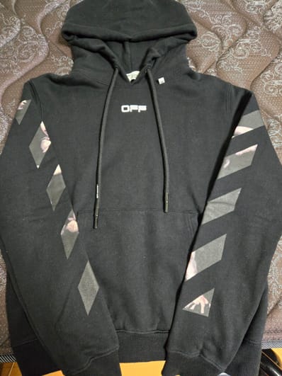 OFF-WHITE Caravaggio Arrows Hoodie "Black"