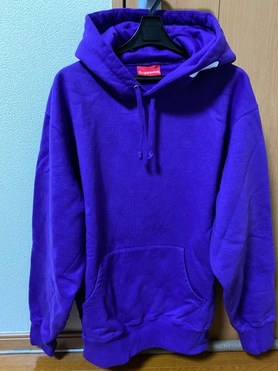 Supreme Contrast Hooded Sweatshirt "Purple"