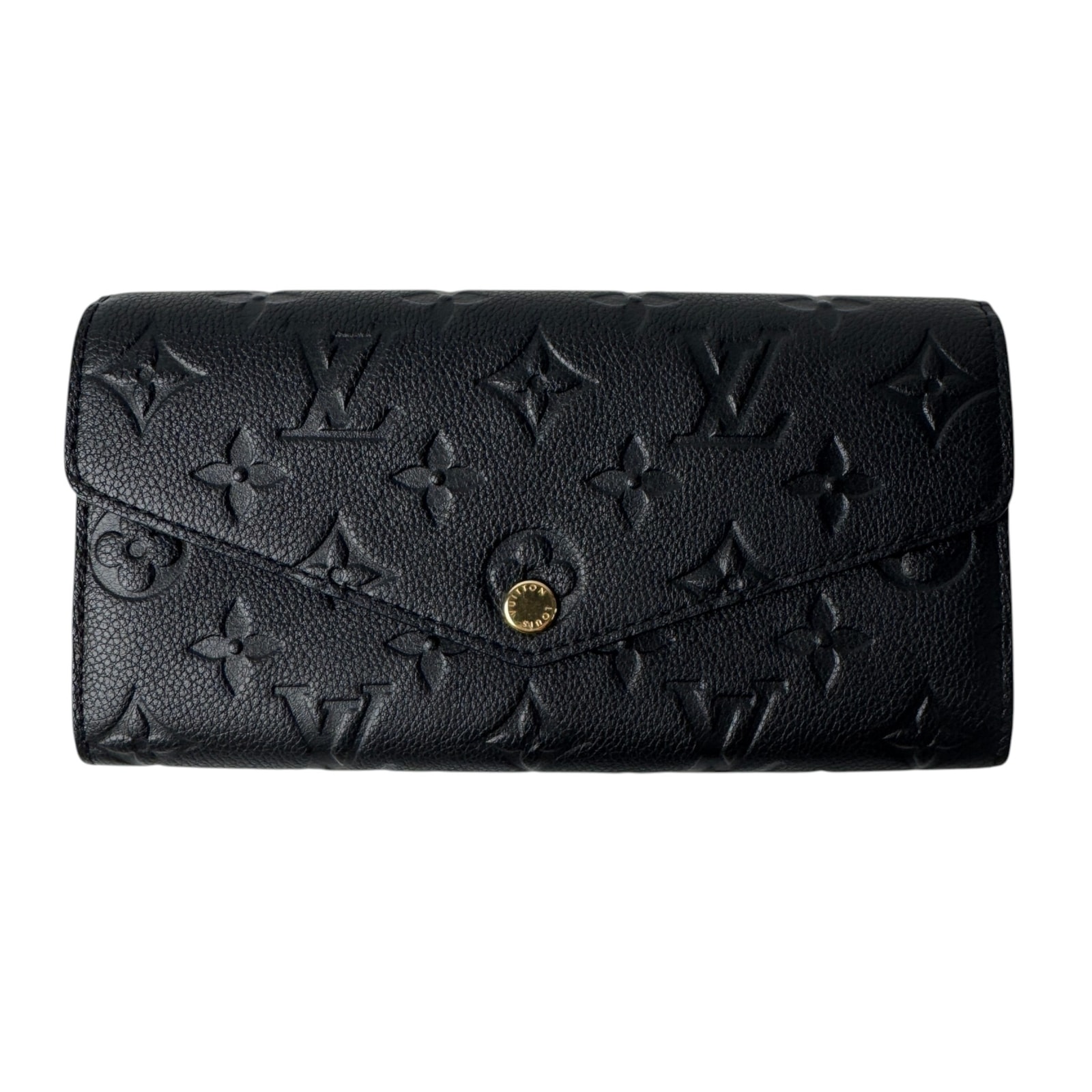新品 ルイヴィトン LOUIS VUITTON アンプラント ポルトフォイユ サラ M82257 IC 黒 ブラック レディース