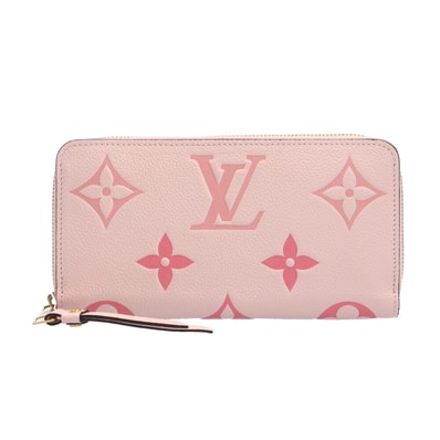 ルイヴィトン ジッピー モノグラムアンプラント 長財布 モノグラムアンプラント M80403 レディース LOUIS VUITTON 中古