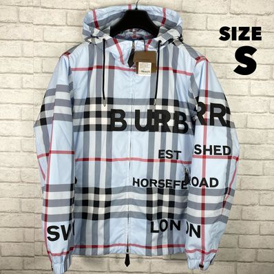 新品 100%本物 【S】Burberry ナイロンジャケット バーバリー