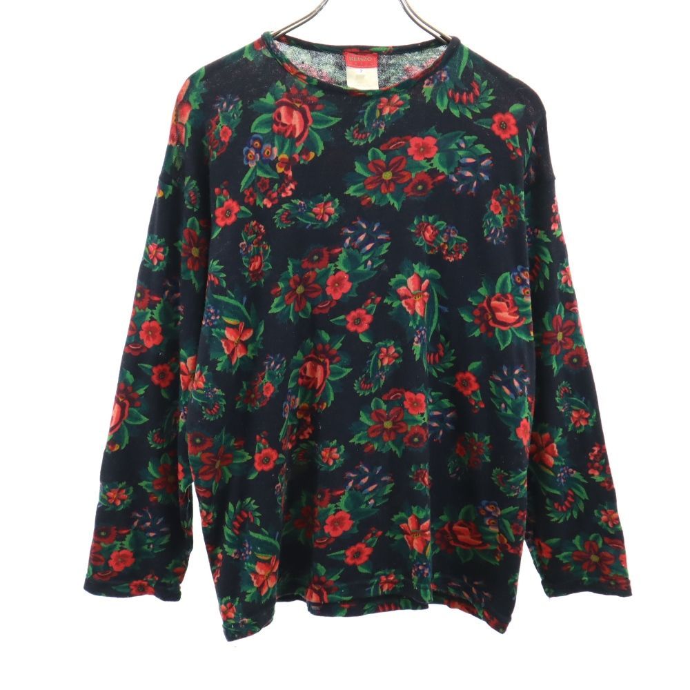 KENZO 長袖 ウールブレンド セーター