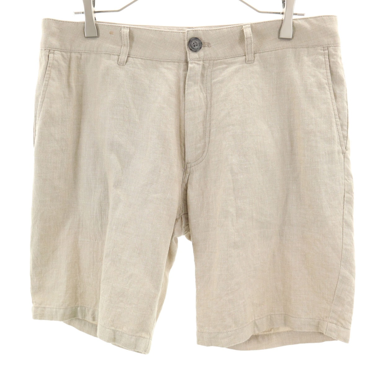 ARMANI EXCHANGE アルマーニエクスチェンジ リネンブレンド ショートパンツ W32 グレージュ