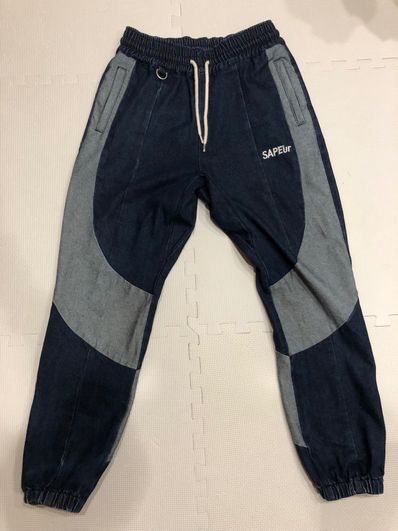 SAPEur DENIM TRACK PANTS "Indigo"