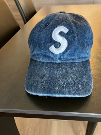 Supreme Kevlar Denim S Logo 6-Panel "Indigo"