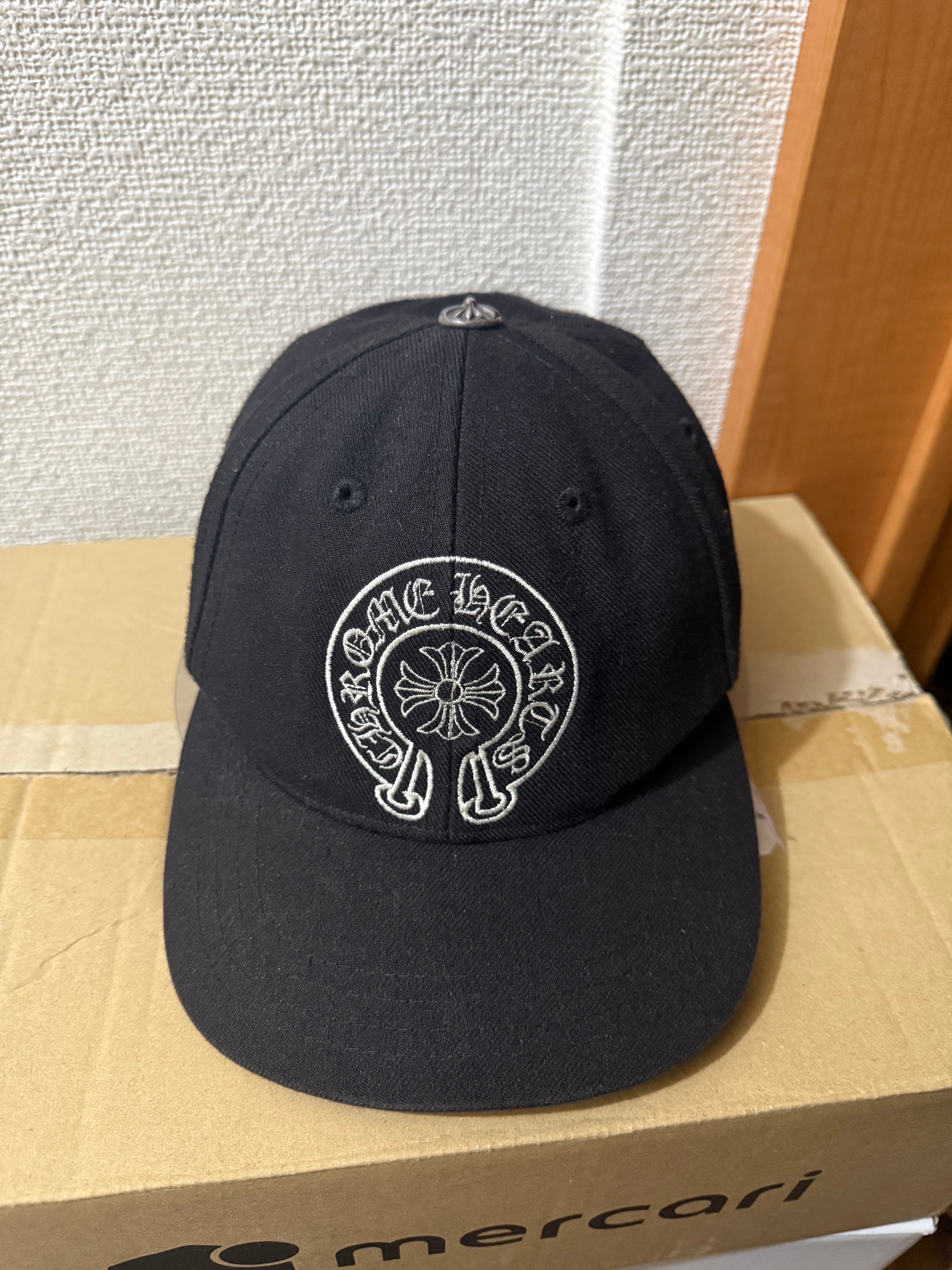 Chrome Hearts Horseshoe Baseball Cap "Black"