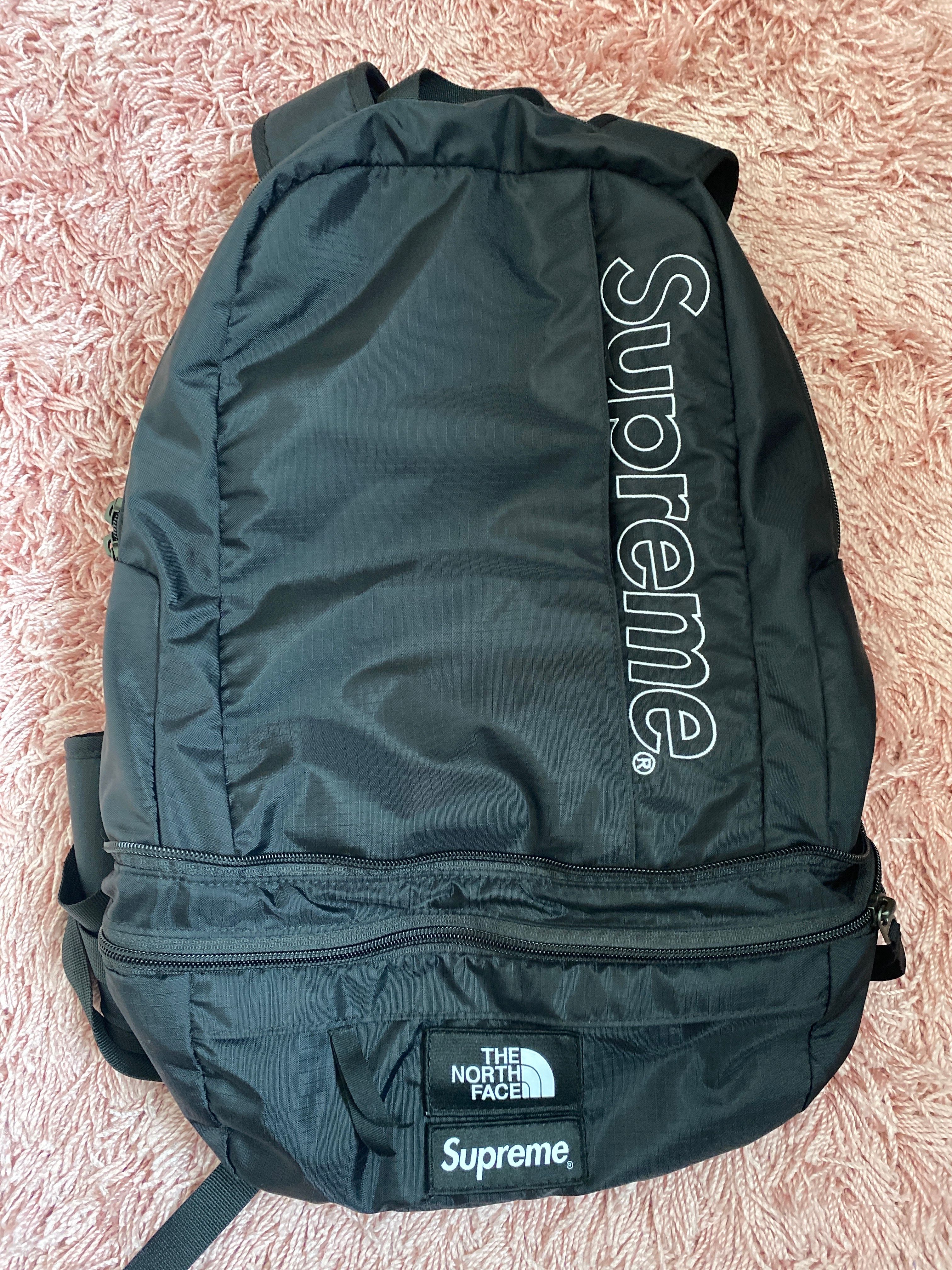 Supreme x The North Face Trekking Convertible Backpack + Waist Bag "Black"
