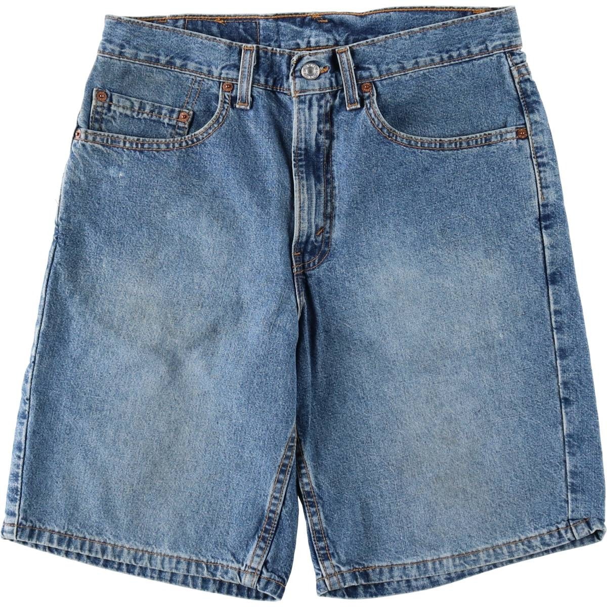 古着 00年代 リーバイス Levi's 550 RELAXED FIT デニムショーツ ショートパンツ USA製 メンズw32相当/eaa647986