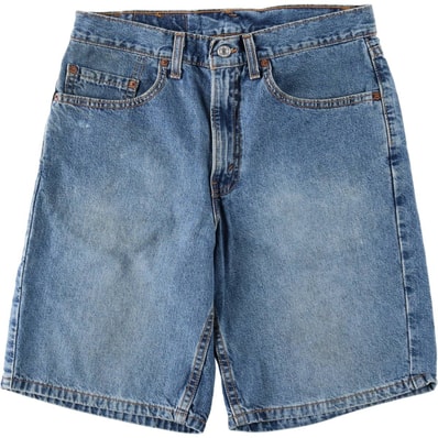 古着 00年代 リーバイス Levi's 550 RELAXED FIT デニムショーツ ショートパンツ USA製 メンズw32相当/eaa647986