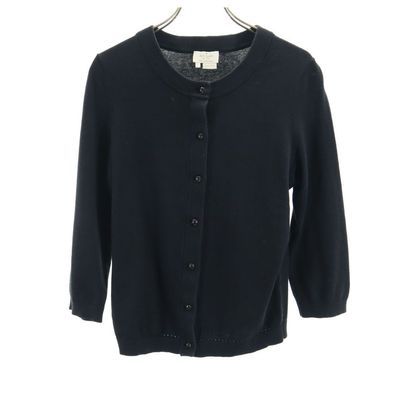 Kate Spade 7分袖 シルクブレンド ニット カーディガン