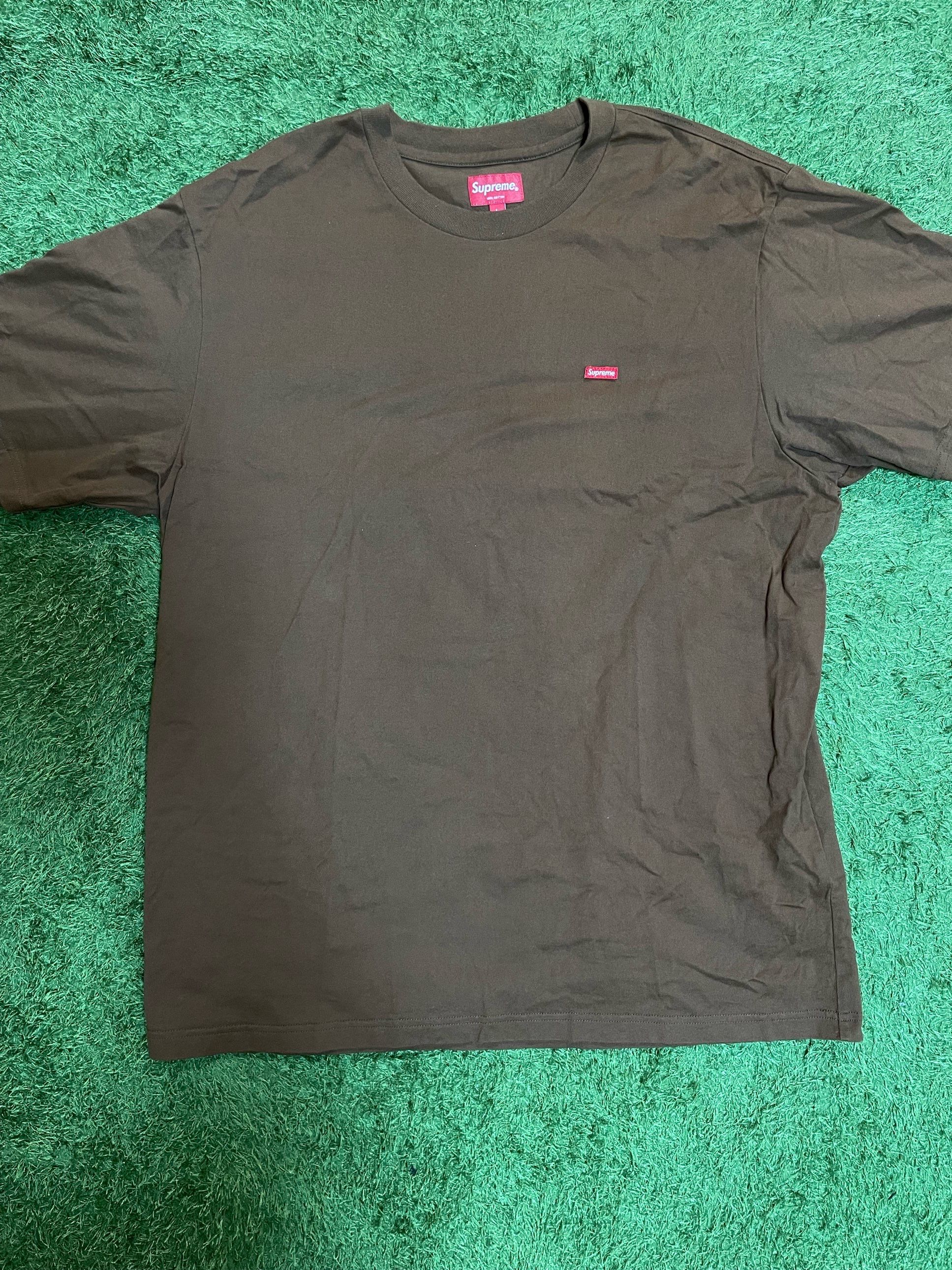 Supreme Small Box Tee "Brown"(Made in China)(22FW)