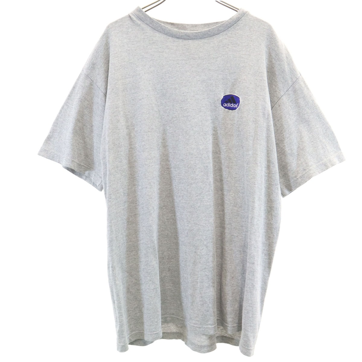adidas アディダス 90s USA製 オールド 半袖 Tシャツ M グレー
