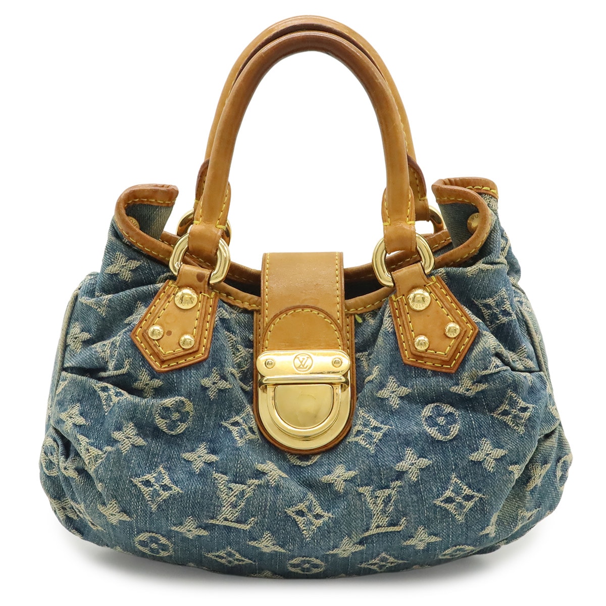 ルイ・ヴィトンブリーティ モノグラムデニム M95020 ハンドバッグ