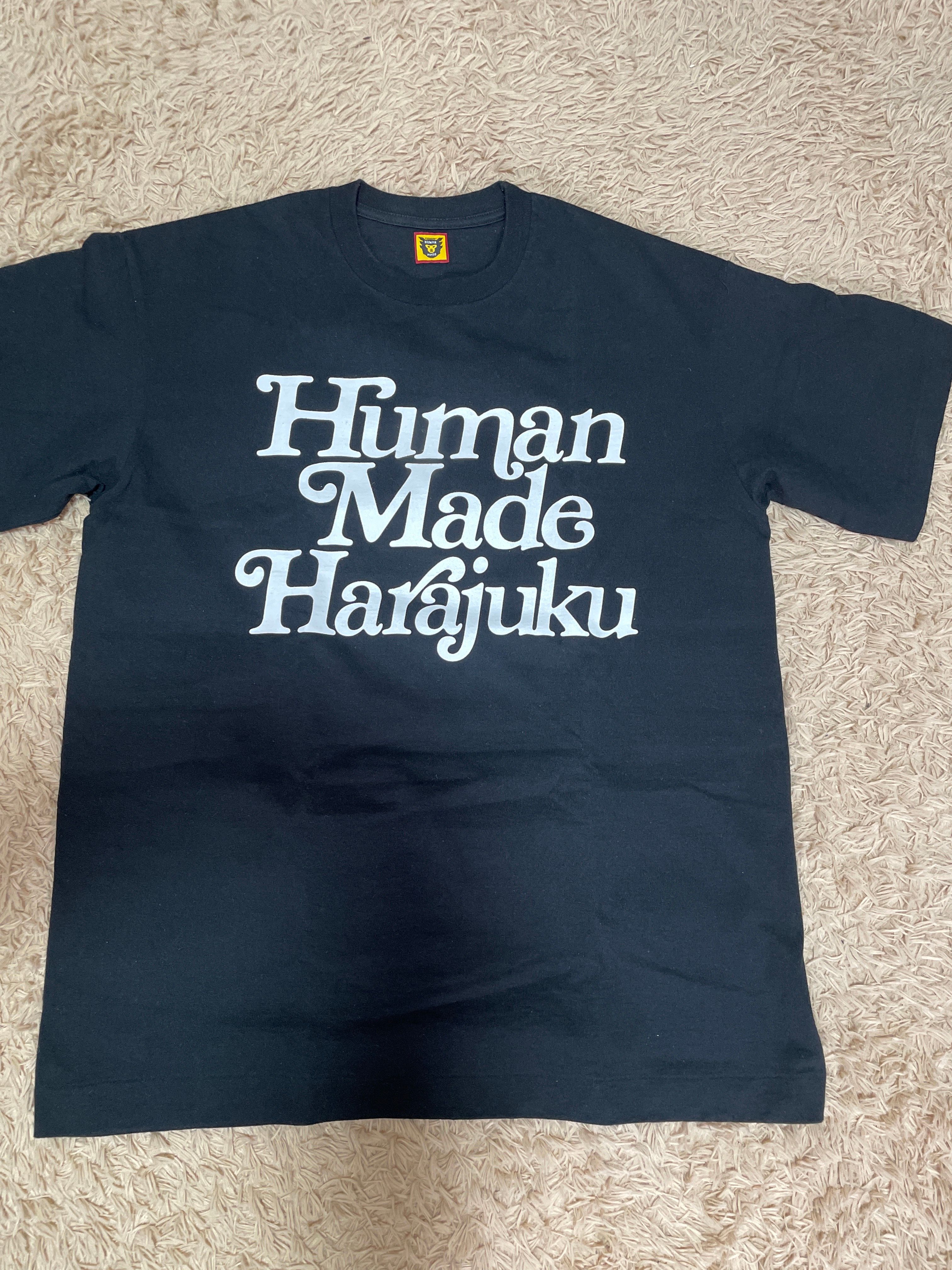 HUMAN MADE Girls Don't Cry Harajuku T-Shirt #2 "Black" / VERDY