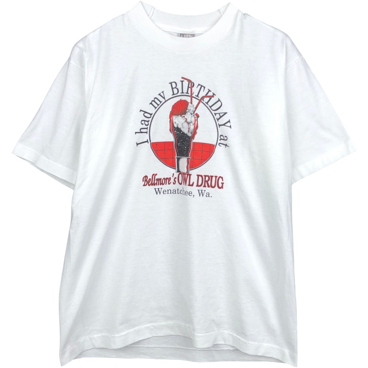古着 90年代 フルーツオブザルーム FRUIT OF THE LOOM BEST プリントTシャツ メンズL相当/eaa642042