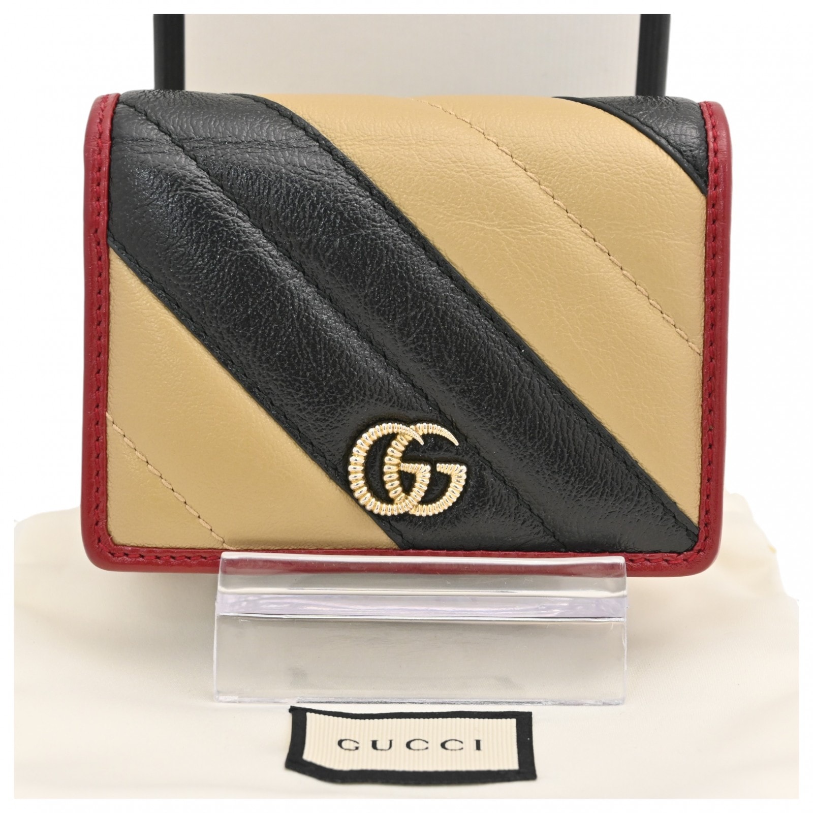 グッチ 二つ折り財布 レディース