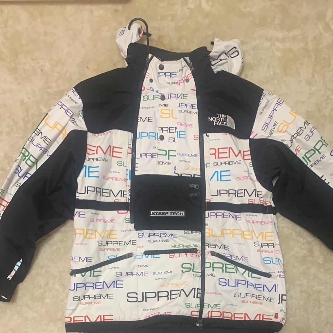 Supreme x The North Face Steep Tech Apogee Jacket "White"