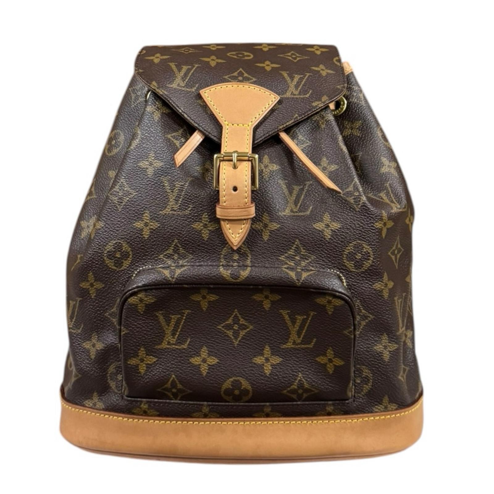 ルイヴィトン モンスリMM モノグラム リュック・デイパック モノグラムキャンバス M51136 レディース LOUIS VUITTON  中古