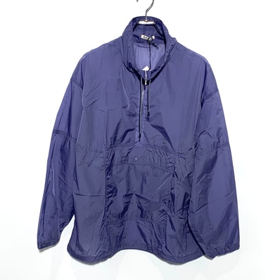 AURALEE Washed Super Light Airy Nylon Anorak "Light Purple"