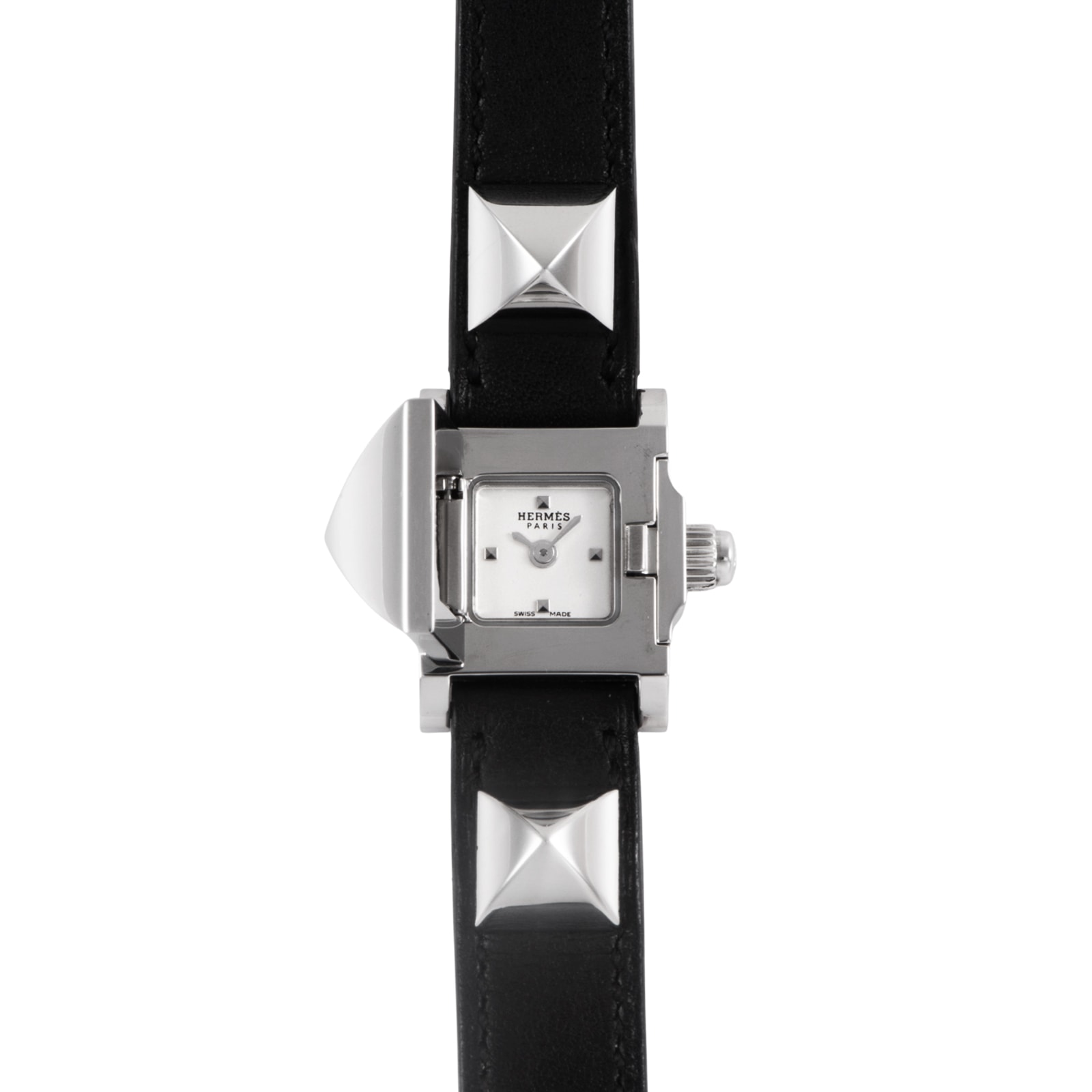 HERMES エルメス ミニメドール ME2.110 ステンレススチール【中古】