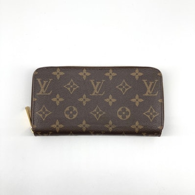 LOUIS VUITTON(ルイ・ヴィトン) モノグラム ラウンドファスナー M41896 長財布 ブラウン