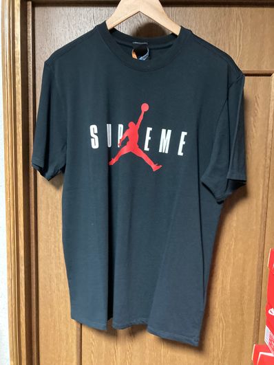 Supreme x Jordan Tee "Black"