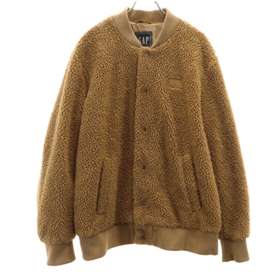 GAP ギャップ フリースジャケット M キャメル系