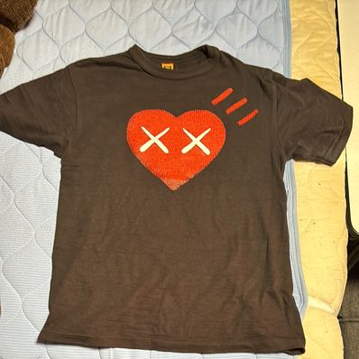 HUMAN MADE x KAWS T-SHRIT #1 "Black"
