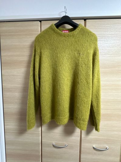 Supreme Mohair Sweater "Acid Green"