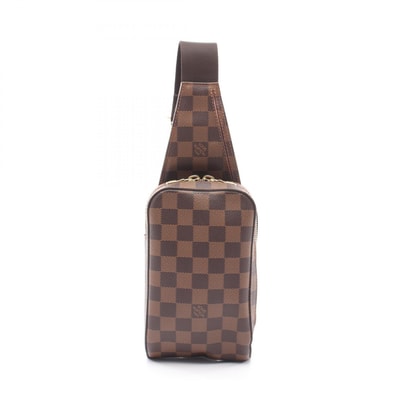 ルイ・ヴィトン LOUIS VUITTON ジェロニモス ダミエエベヌ ウエストバッグ ボディバッグ バッグ PVCコーティングキャンバス メンズ レディース ブラウン系 N51994 【中古】