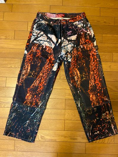 Supreme Double Knee Denim Painter Pant "Woods"