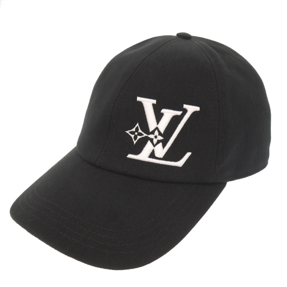 ルイ・ヴィトン  キャップ LV スマッシュ M7608  コット