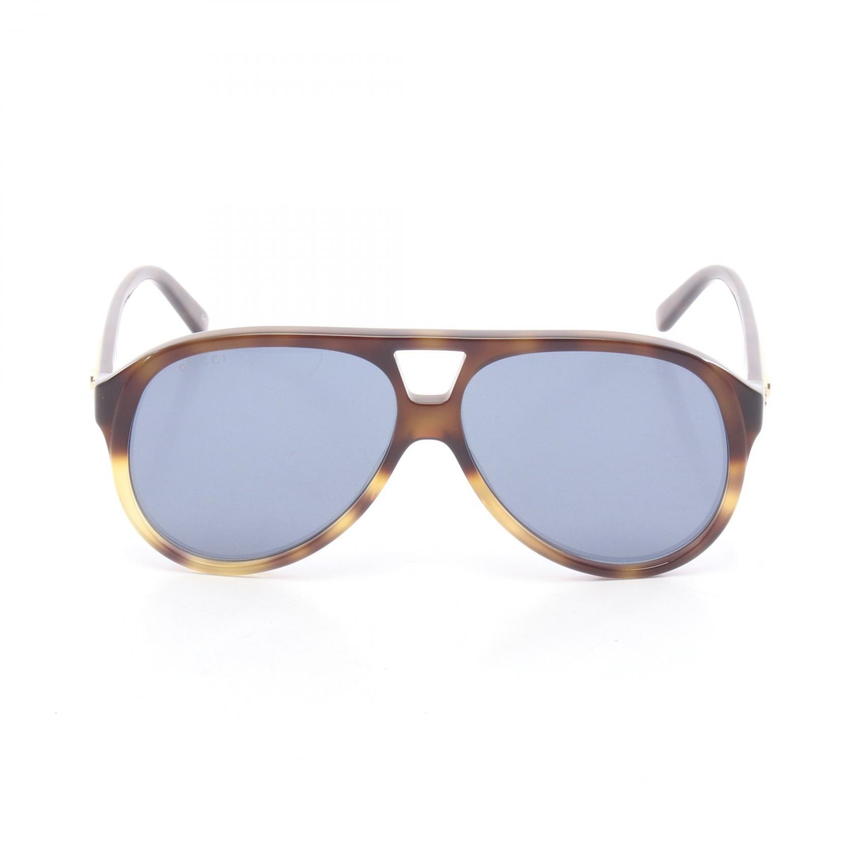 グッチ GUCCI サングラス 衣料品 プラスチック メンズ ブラウン系 GG1286S004 【新品】