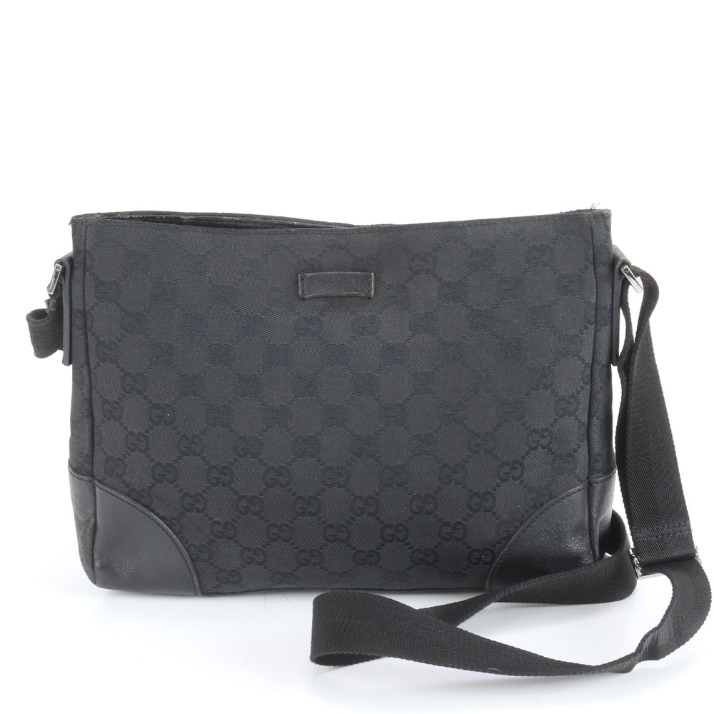 ■極美品 グッチ GGキャンバス 114273 ショルダーバッグ