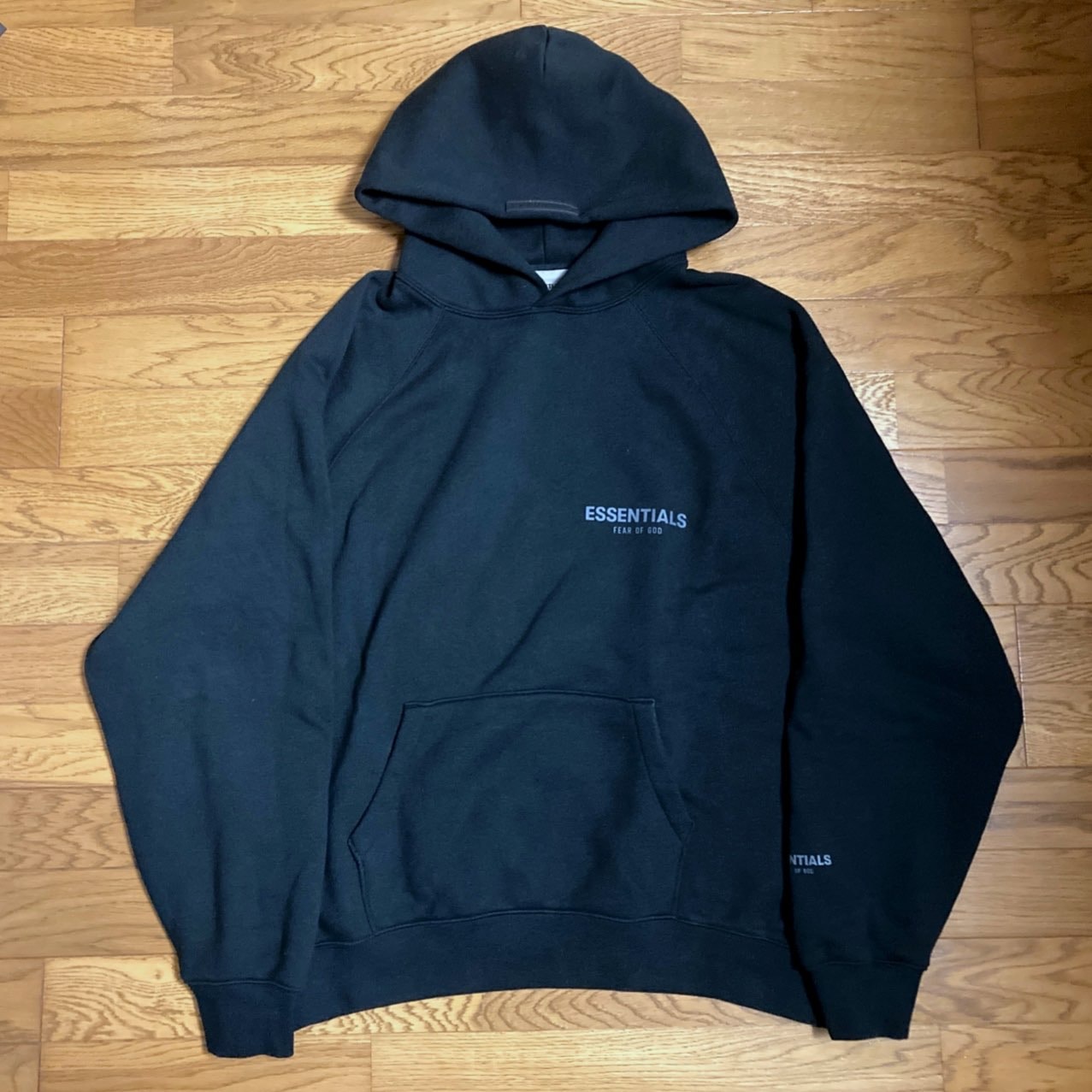 FEAR OF GOD ESSENTIALS PULLOVER HOODIE "Black"