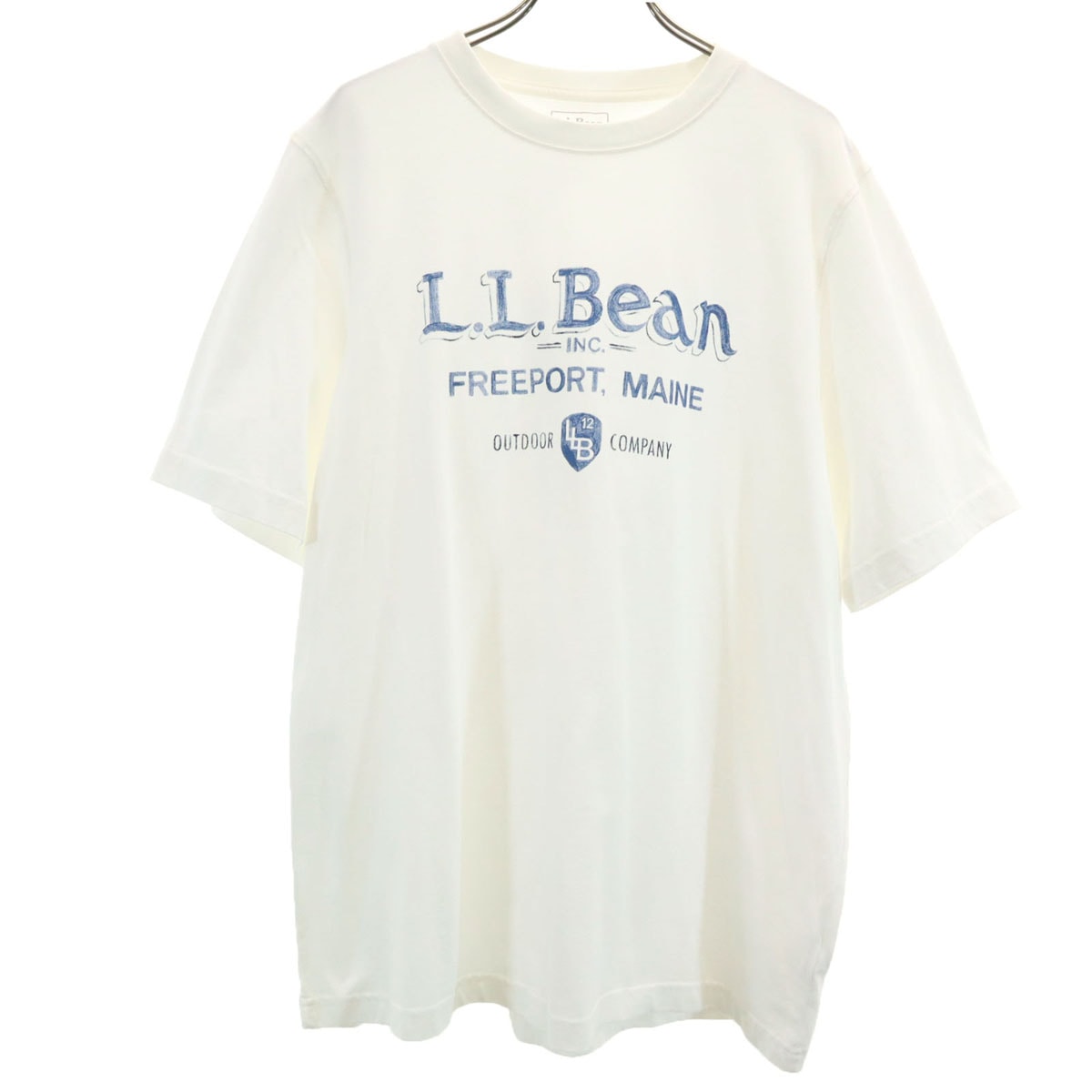 L.L.Bean エルエルビーン 半袖 Tシャツ XL ホワイト アウトドア
