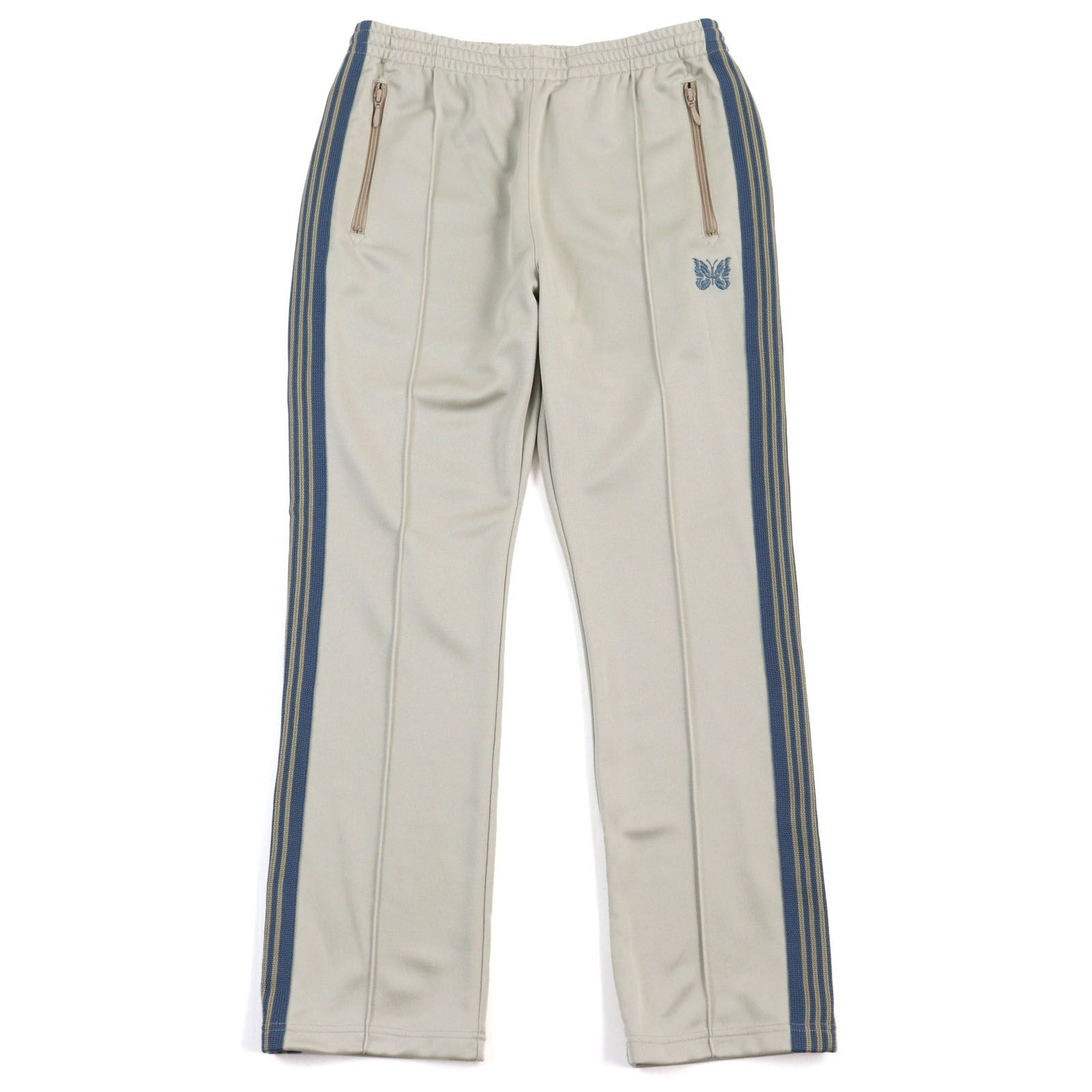 ニードルス
 パンツ ベージュ ブルー メンズ M J0441