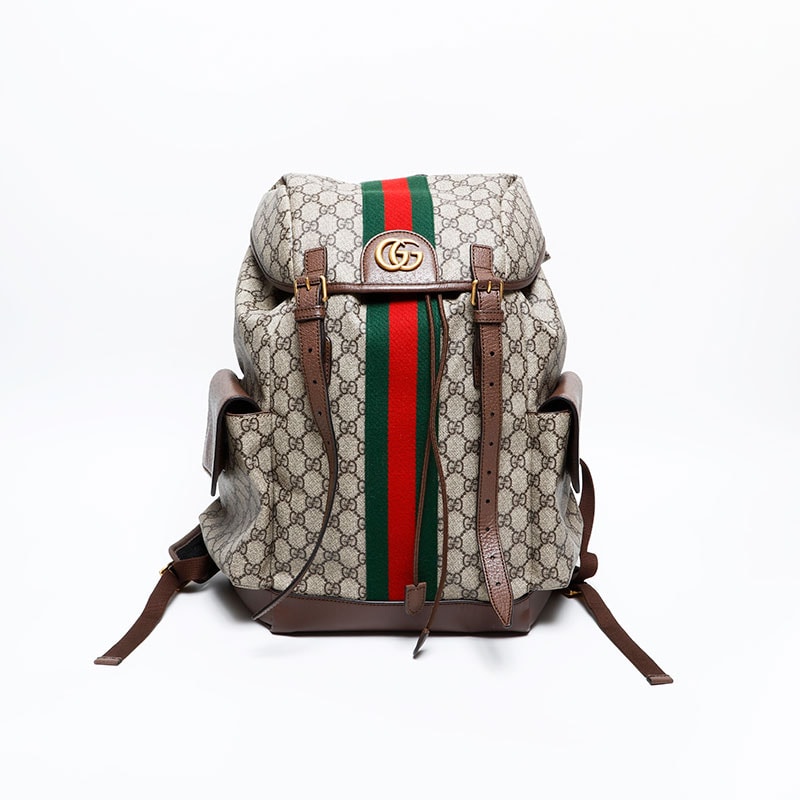 グッチ GUCCI オフィディア ラージ GG スプリーム リュック・デイパック【中古】